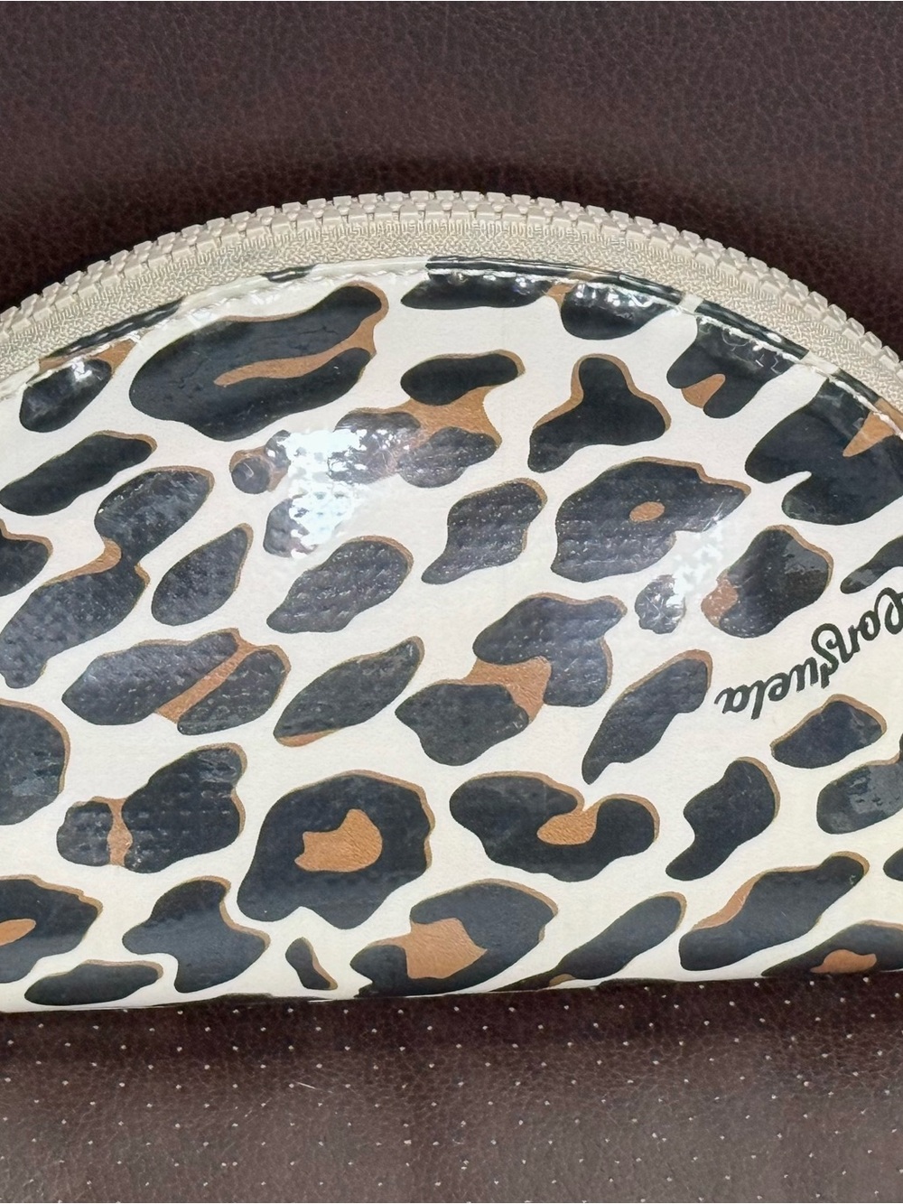 Consuela Mona Leopard Cosmetic Case - Picture 3 of 9